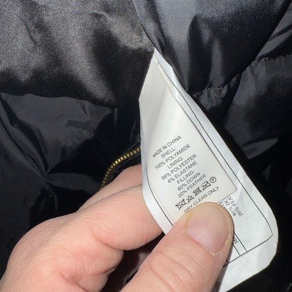 Kate Spade Black Puffer Jacket - Picture 10 of 11